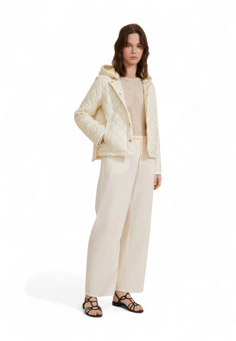 EMME MARELLA Giubbino Donna Bianco FLEUR-PE25-001