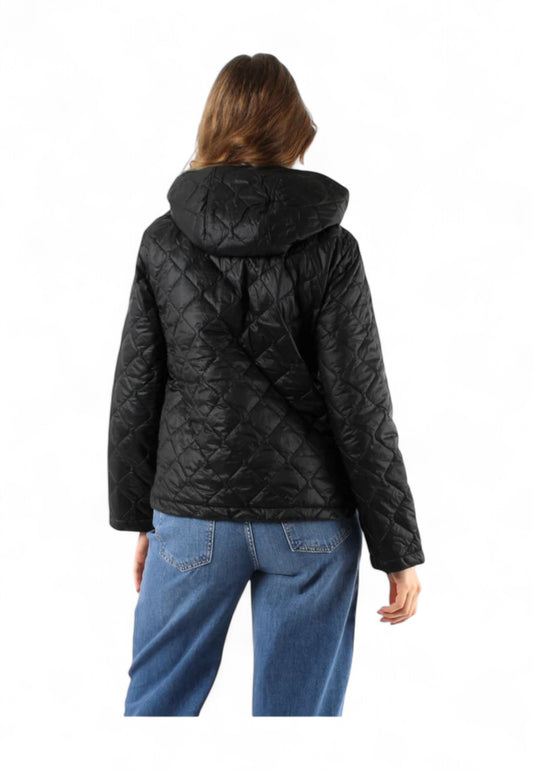 EMME MARELLA Giubbino Donna Nero FLEUR-PE25-008