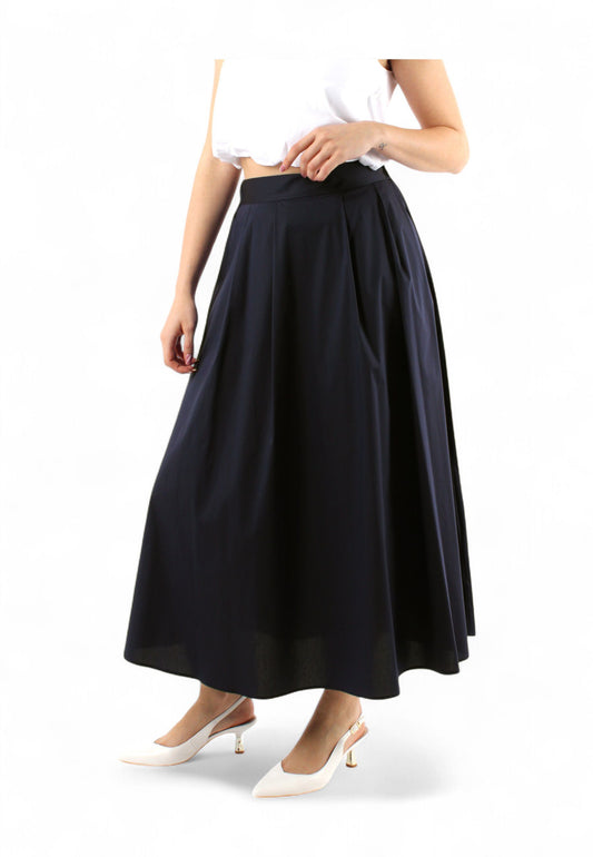 EMME MARELLA Gonna Donna Nero URALI-PE25-016