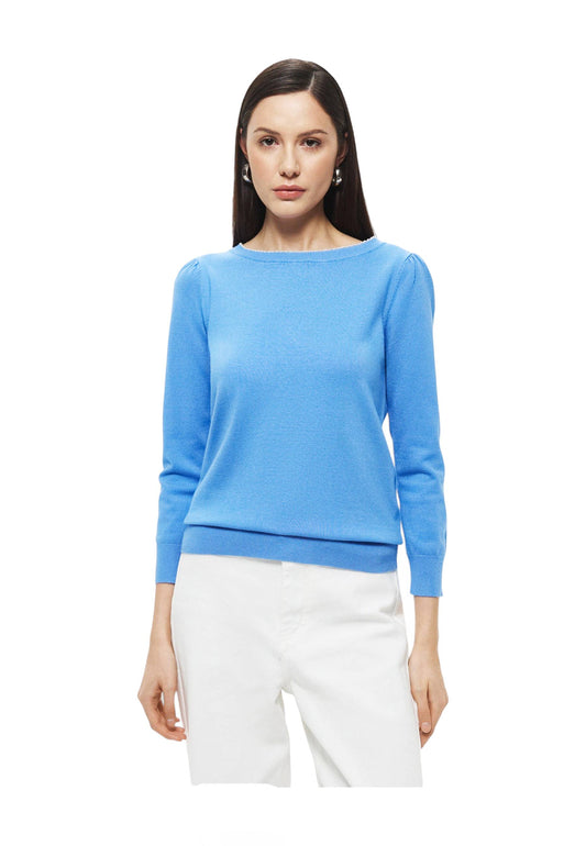 EMME MARELLA Maglione Donna Azzurro MOIS-PE25-010