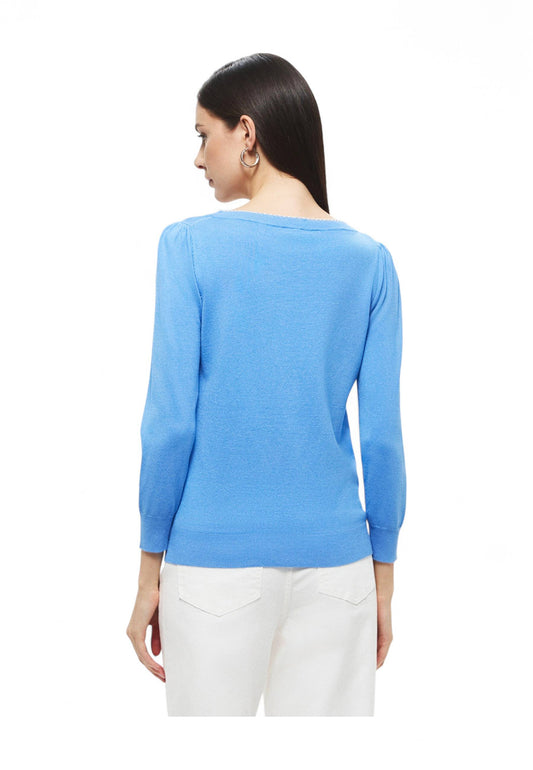 EMME MARELLA Maglione Donna Azzurro MOIS-PE25-010