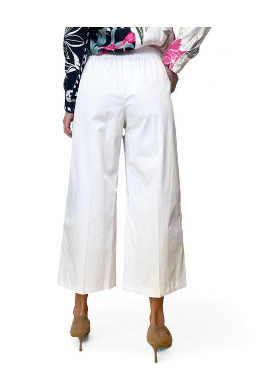 EMME MARELLA Pantaloni Donna Bianco TISBE-PE25-004