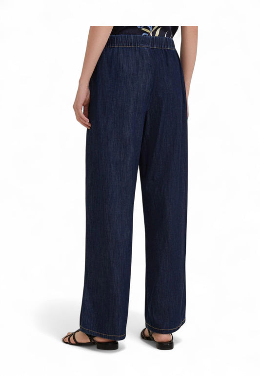 EMME MARELLA Pantaloni Donna Blu Denim FINGERE-PE25-001