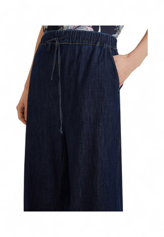 EMME MARELLA Pantaloni Donna Blu Denim FINGERE-PE25-001
