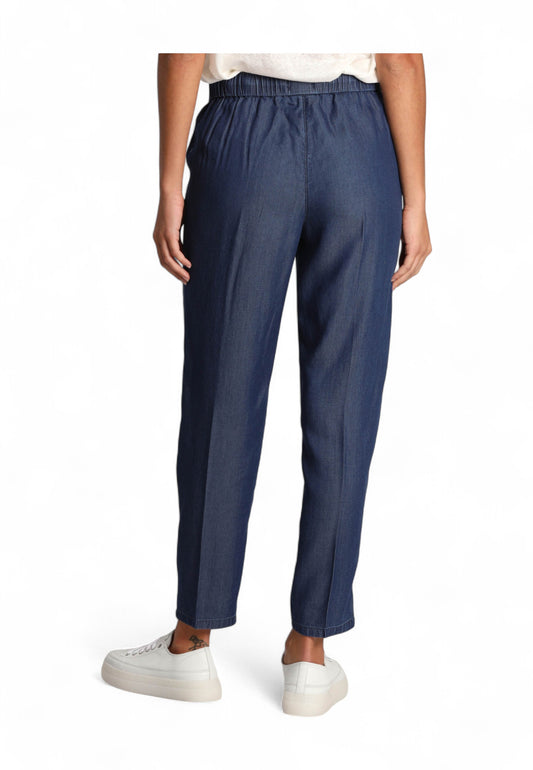 EMME MARELLA Pantaloni Donna Blu MEDINA-PE25-001
