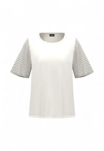 EMME MARELLA T-Shirt Donna Bianco EGER-PE25-001