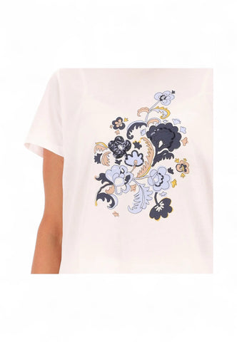 EMME MARELLA T-Shirt Donna Bianco Fantasia OVEST-PE25-001