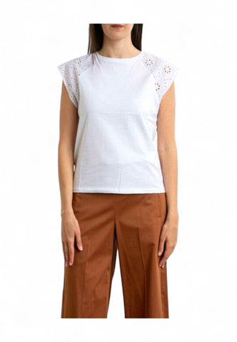 EMME MARELLA T-Shirt Donna Bianco IVANA-PE25-001