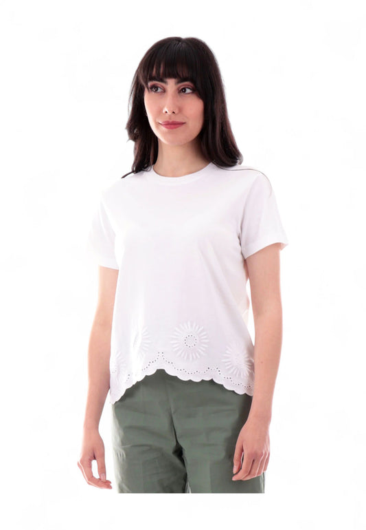 EMME MARELLA T-Shirt Donna Bianco SFOGO-PE25-001