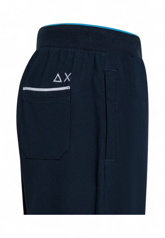 SUN68 Pantaloni Tuta Uomo Blu F35139-PE25-07