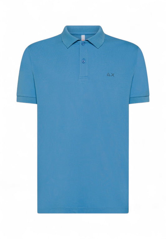 SUN68 Polo Uomo Azzurro A35115-PE25-56