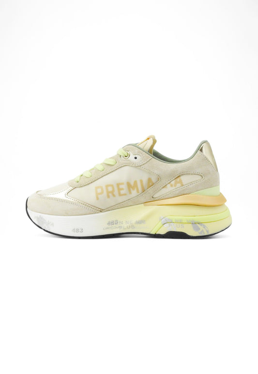 PEMIATA Sneakers Donna Beige Oro MOERUND-PE25-VAR 7466