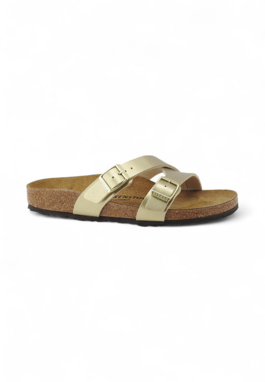 BIRKENSTOCK Ciabatte Donna Oro 1016685-PE25