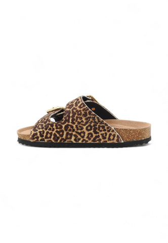 COLORS OF CALIFORNIA Ciabatte Donna Animalier HC.BIO502-PE25-LEO