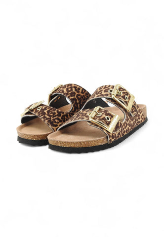 COLORS OF CALIFORNIA Ciabatte Donna Animalier HC.BIO502-PE25-LEO