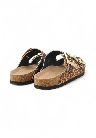 COLORS OF CALIFORNIA Ciabatte Donna Animalier HC.BIO502-PE25-LEO