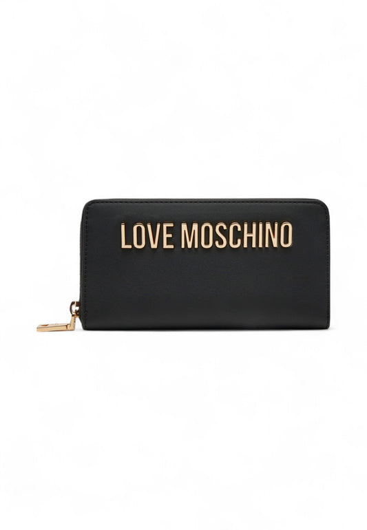 LOVE MOSCHINO Portafogli Donna Nero Oro JC5611PP1MKD0000-PE25