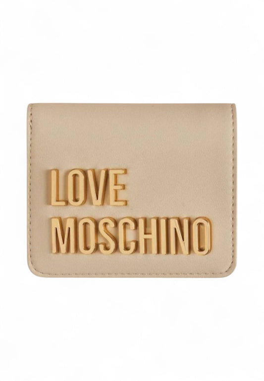 LOVE MOSCHINO Portafogli Donna Beige Oro JC5612PP1MKD0110-PE25