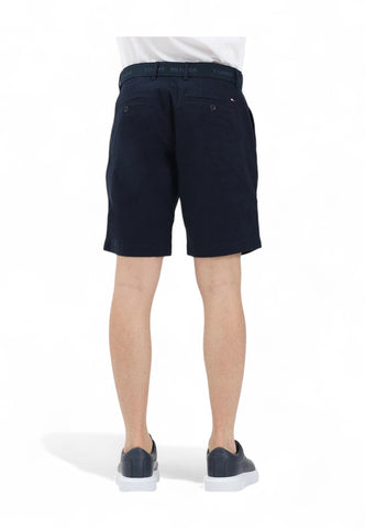 TOMMY HILFIGER Pantaloncini Corti Bermuda + Cintura Uomo Blu MW0MW24874DW5-PE25