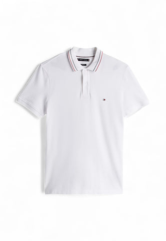 TOMMY HILFIGER Polo Uomo Bianco MW0MW38459YBR-PE25