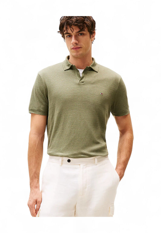 TOMMY HILFIGER Polo Uomo Verde MW0MW384820H8-PE25
