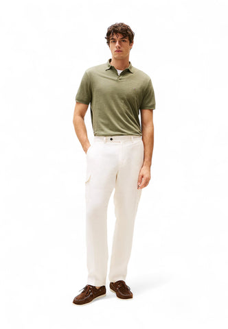 TOMMY HILFIGER Polo Uomo Verde MW0MW384820H8-PE25
