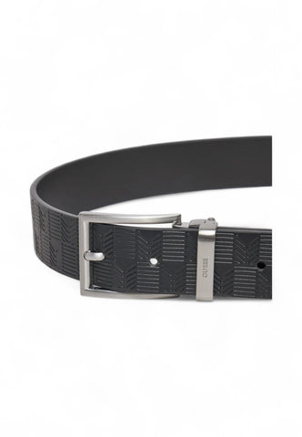 GUESS Cintura Uomo Nero BMBUDEP5135-PE25-BLA