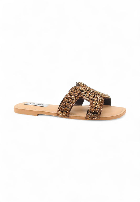 STEVE MADDEN Ciabatte Donna Beige Marrone SMSZAIRA-567-PE25