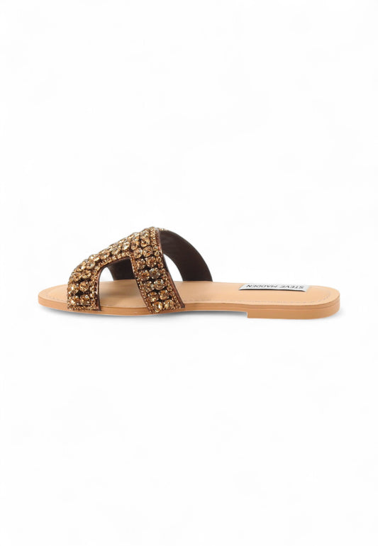 STEVE MADDEN Ciabatte Donna Beige Marrone SMSZAIRA-567-PE25