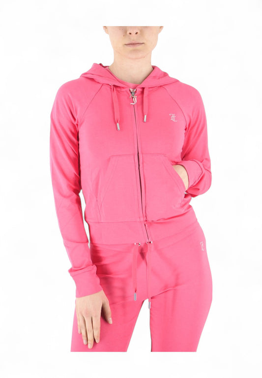 JUICY COUTURE Felpa Donna Rosa Strass VEJH70564WC4JB3-PE25