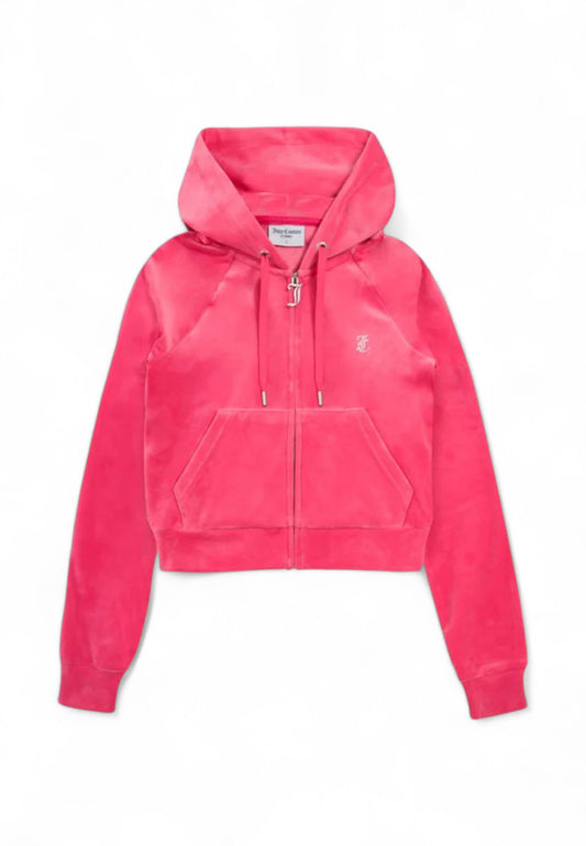 JUICY COUTURE Felpa Donna Rosa Strass VIJH70194WPFJB3-PE25
