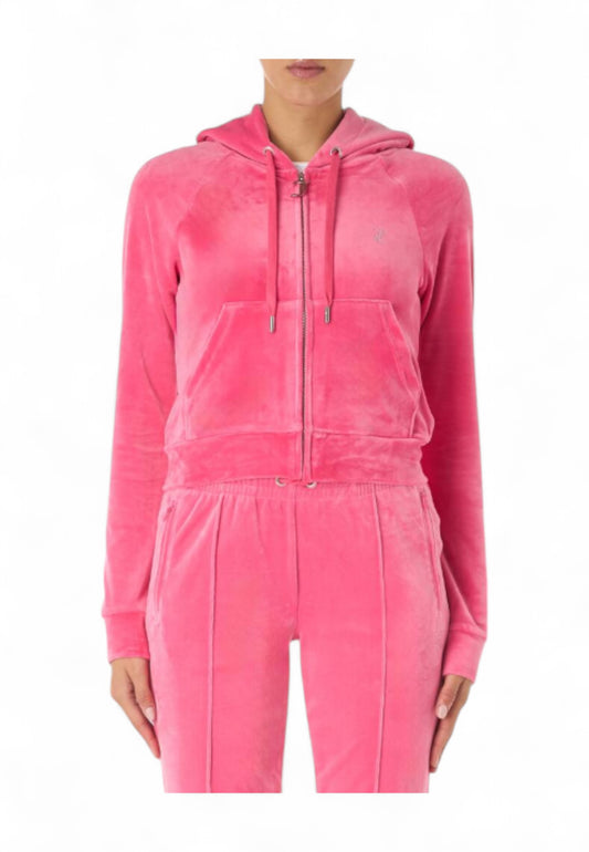 JUICY COUTURE Felpa Donna Rosa Strass VIJH70194WPFJB3-PE25