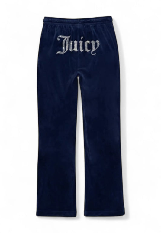 JUICY COUTURE Pantaloni Tuta Donna Blu Strass VEJH70047WPFJ21-PE25