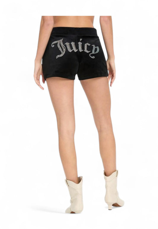 JUICY COUTURE Pantaloni Tuta Donna Nero Strass VEJH70563WPFJ00-PE25