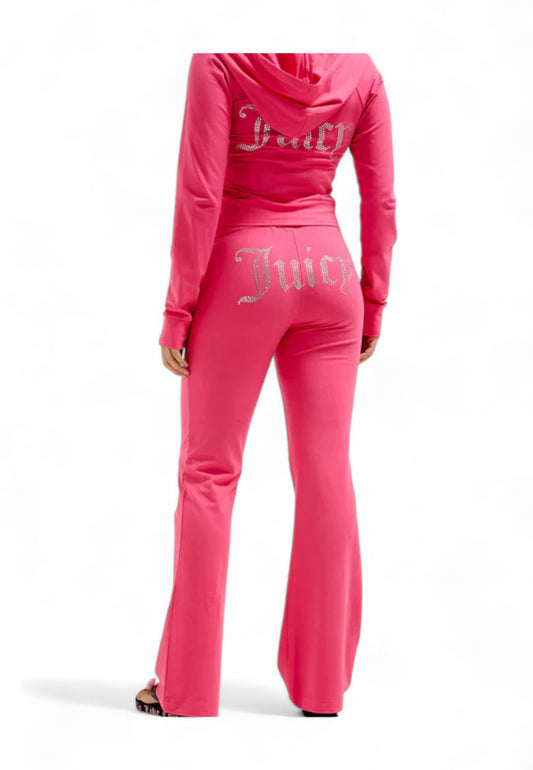 JUICY COUTURE Pantaloni Tuta Donna Rosa Strass VEJH70565WC4JB3-PE25