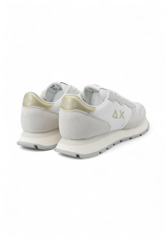 SUN68 Sneakers Donna Bianco Oro Z35202-PE25-01