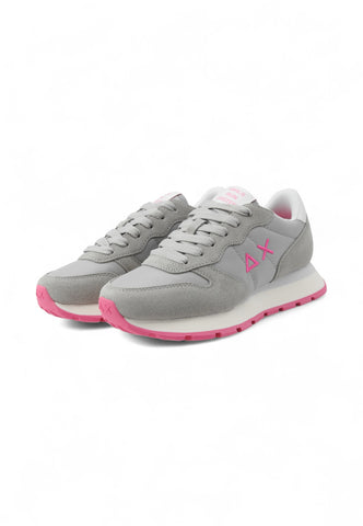 SUN68 Sneakers Donna Grigio Rosa Z35201-PE25-06