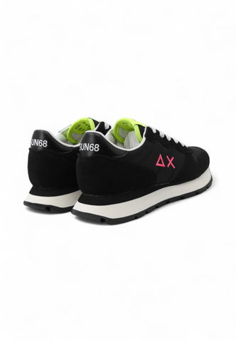 SUN68 Sneakers Donna Nero Rosa Z35201-PE25-1162