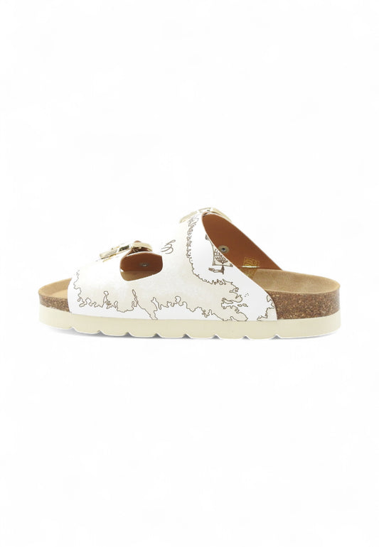 ALVIERO MARTINI Ciabatte Donna Bianco Beige 11249752-PE25-0900
