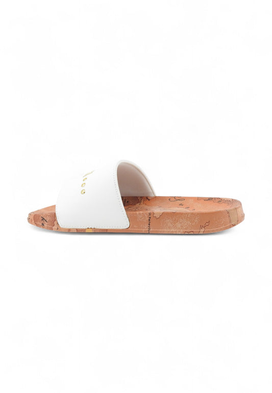 ALVIERO MARTINI Ciabatte Donna Bianco Beige Fantasia 21960289-PE25-W100