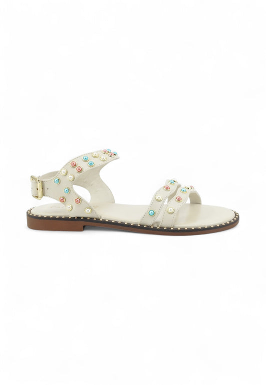 CAFE NOIR Sandali Donna Bianco Pietre C1GG1102-PE25-W059
