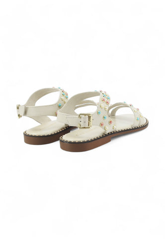 CAFE NOIR Sandali Donna Bianco Pietre C1GG1102-PE25-W059