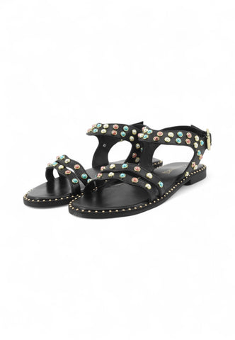 CAFE NOIR Sandali Donna Nero Pietre C1GG1102-PE25-N001