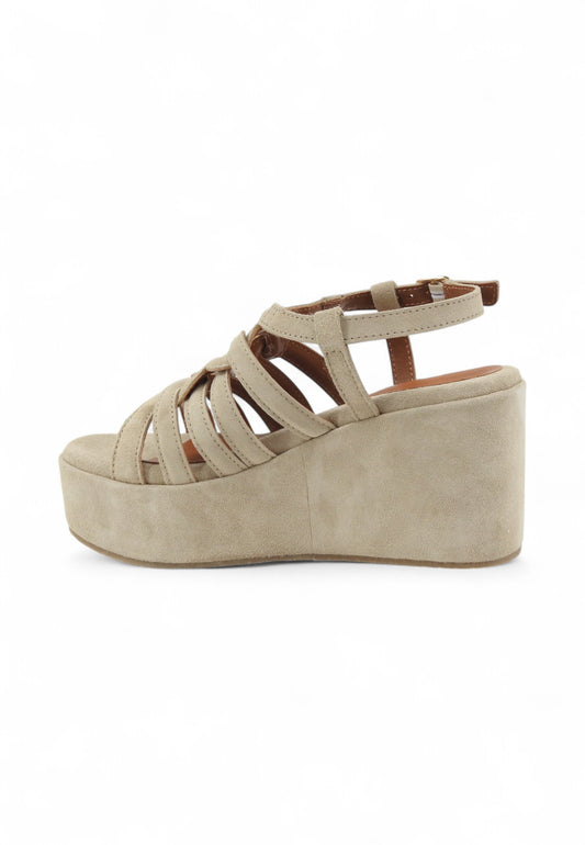 CAFENOIR Sandali Zeppa Donna Beige C1HM6063-PE25-M006
