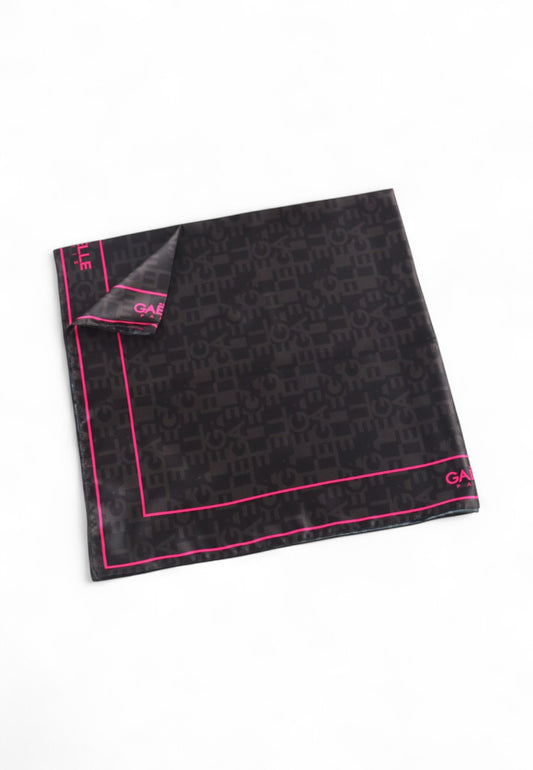 GAELLE Foulard Donna Nero Rosa GAACW02255-PE25-NE01