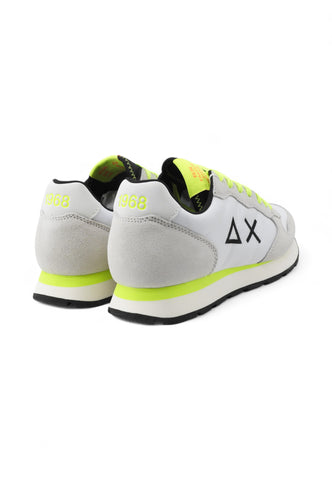 SUN68 Sneakers Uomo Bianco Grigio Giallo Z35102-PE25-01