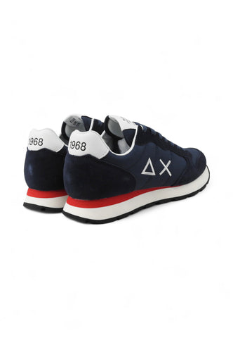 SUN68 Sneakers Uomo Blu Rosso Z35101-PE25-07
