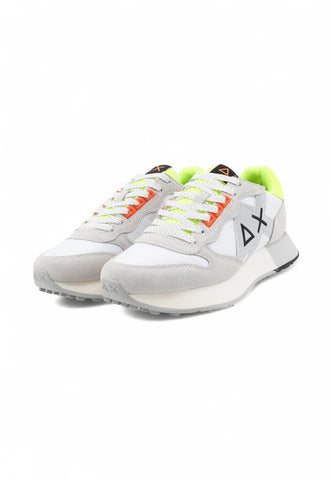 SUN68 Sneakers Uomo Grigio Bianco Giallo Z35113-PE25-01
