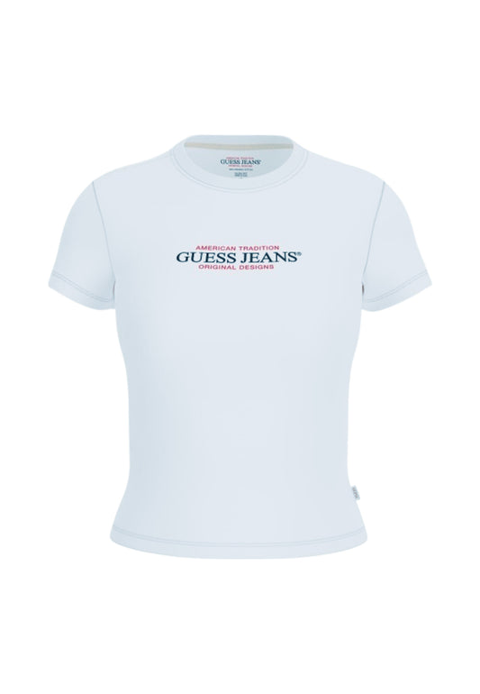 GUESS T-Shirt Donna Azzurro W4YI03J1314-PE25-G7O7