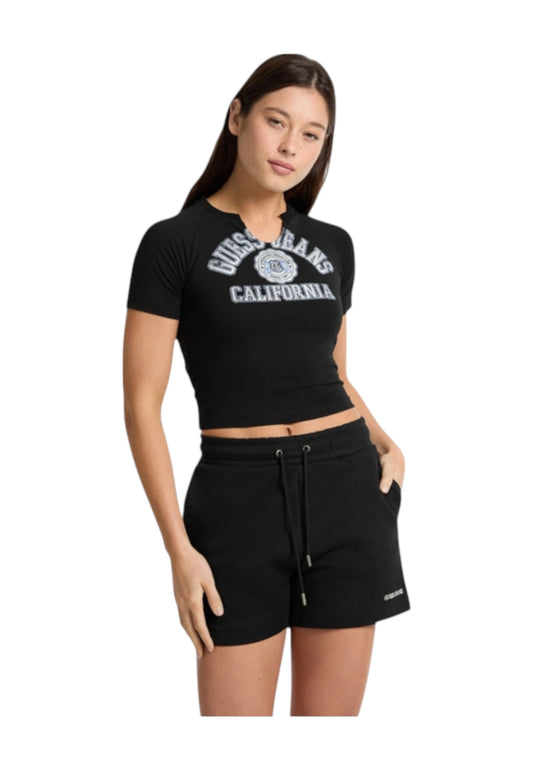 GUESS T-Shirt Donna Nero W5GI27J1314-PE25-JBLK